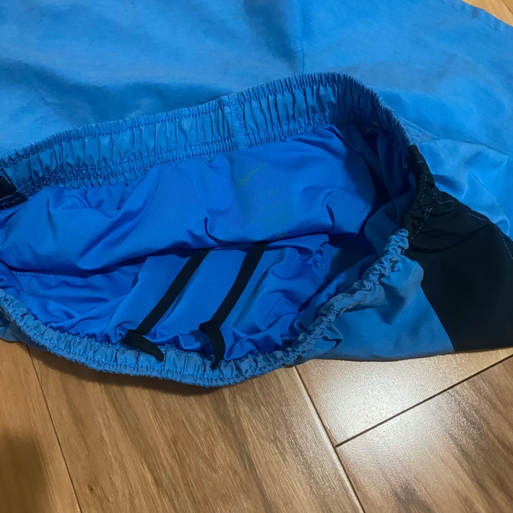 Nike Dri-Fit Short Heritage Mens XS Running Shorts Blue - Picture 4 of 10
